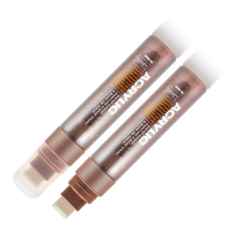 MONTANA Acrylic Marker 15mm M2000 Copperchrome