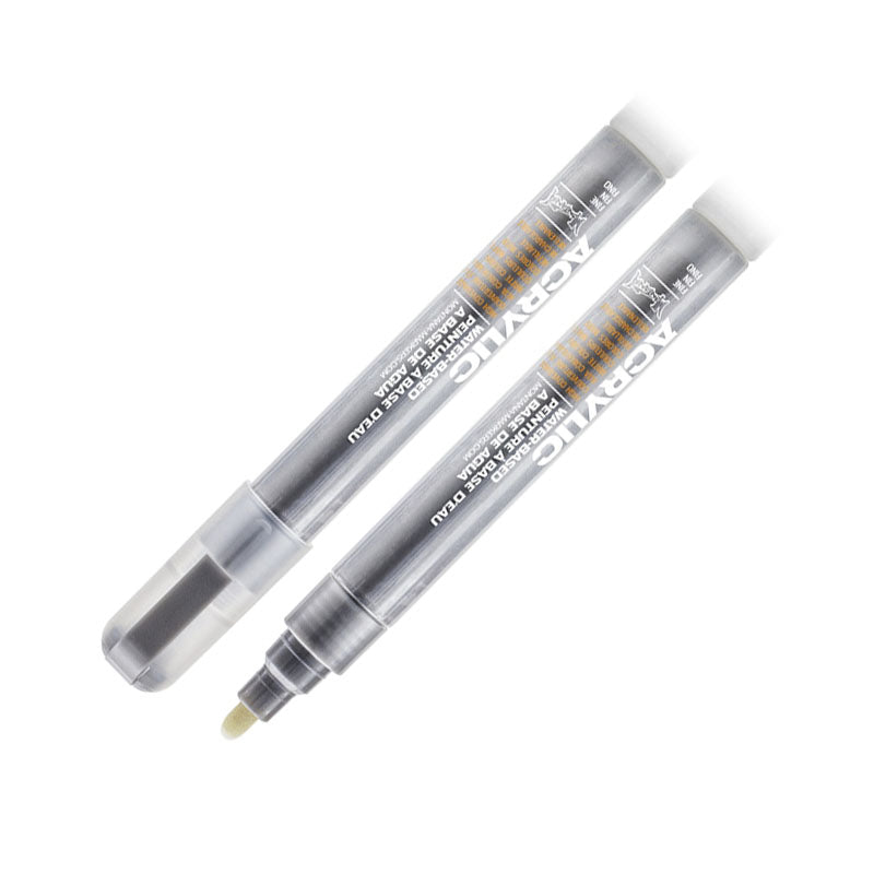 MONTANA Acrylic Marker 2mm M1100 Outline Silver