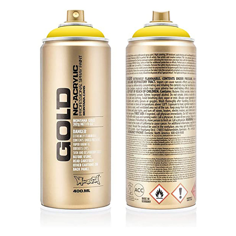 MONTANA Gold 400ml S1000 Shock Yellow Light