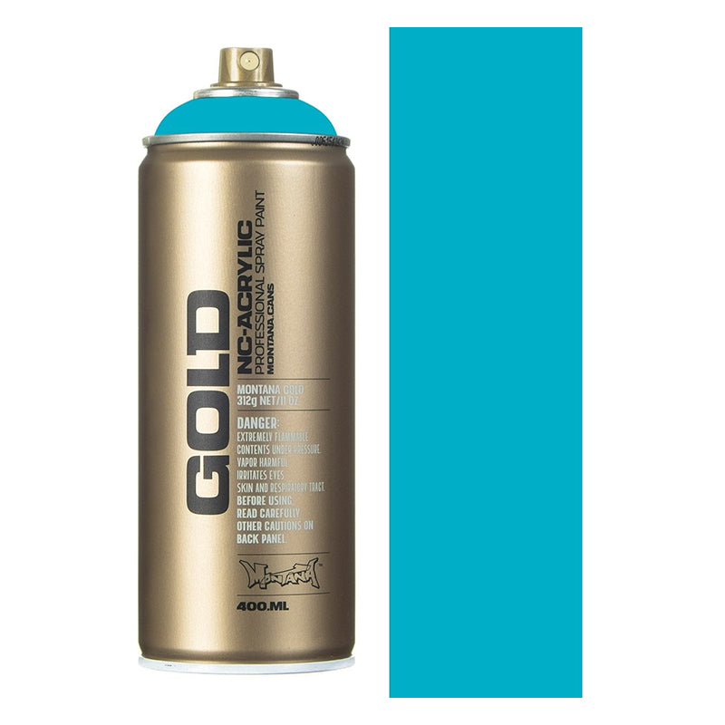 MONTANA Gold 400ml P2000 100% Cyan