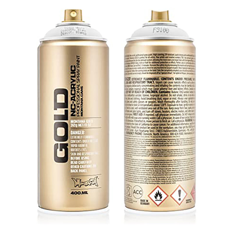 MONTANA Gold 400ml F9100 Disco White
