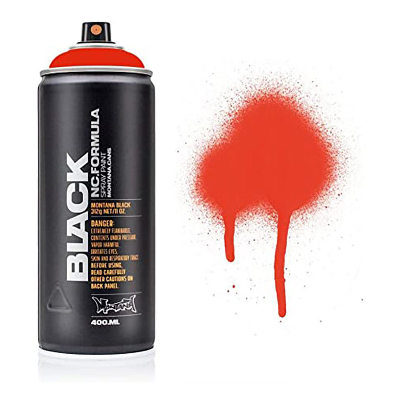 MONTANA Black 400ml P3000 Power Red