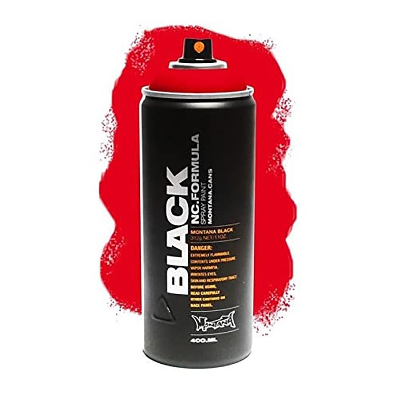 MONTANA Black 400ml P3000 Power Red
