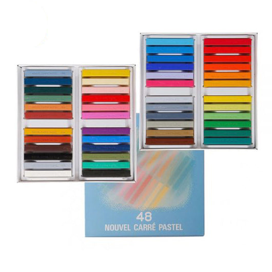 SAKURA Nouvel Carre Soft Pastel 48 Color Set