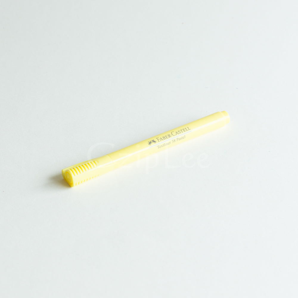 FABER-CASTELL Textliner 38 Pastel 158110 Lemon 1s Default Title