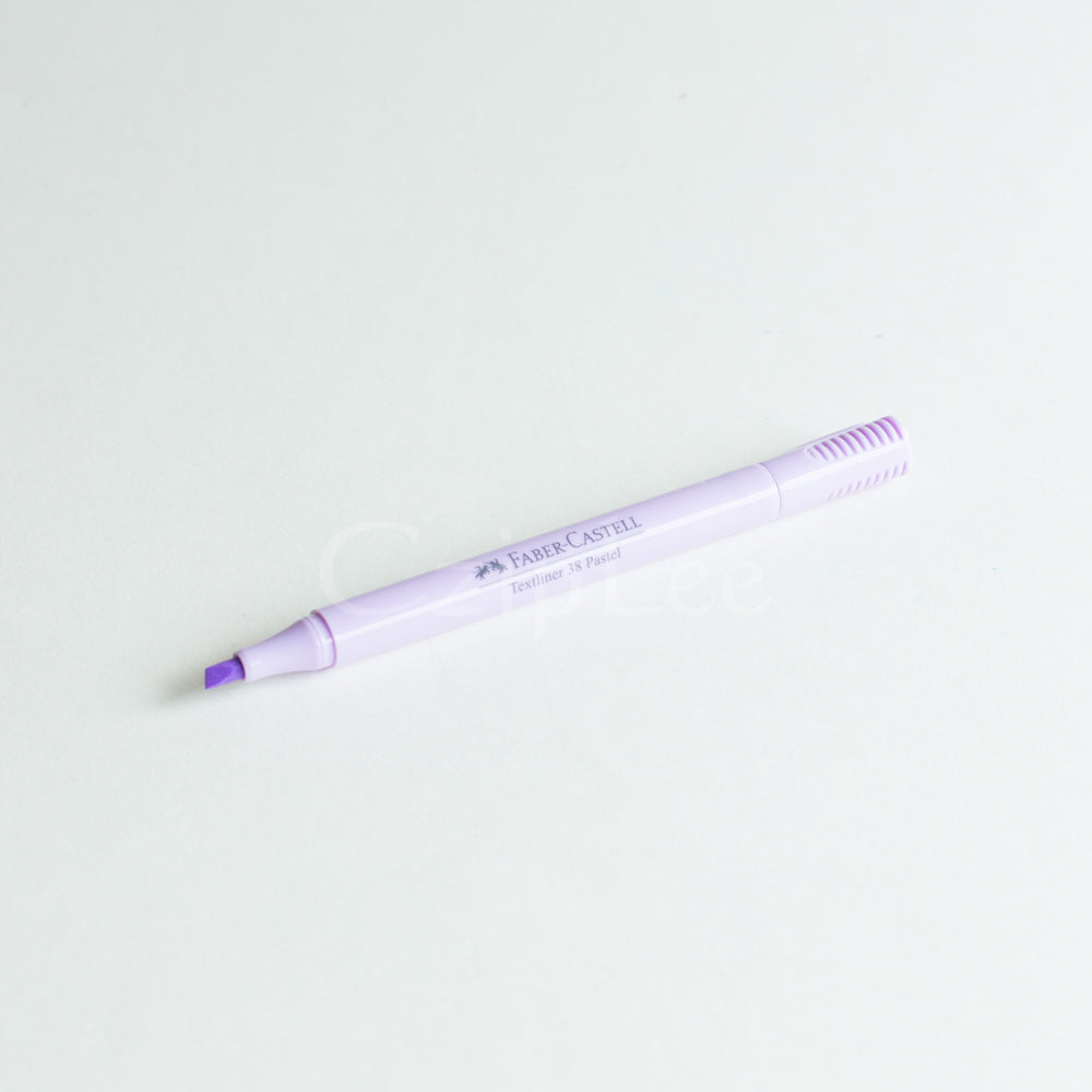 FABER-CASTELL Textliner 38 Pastel 158113 Lavender 1s Default Title