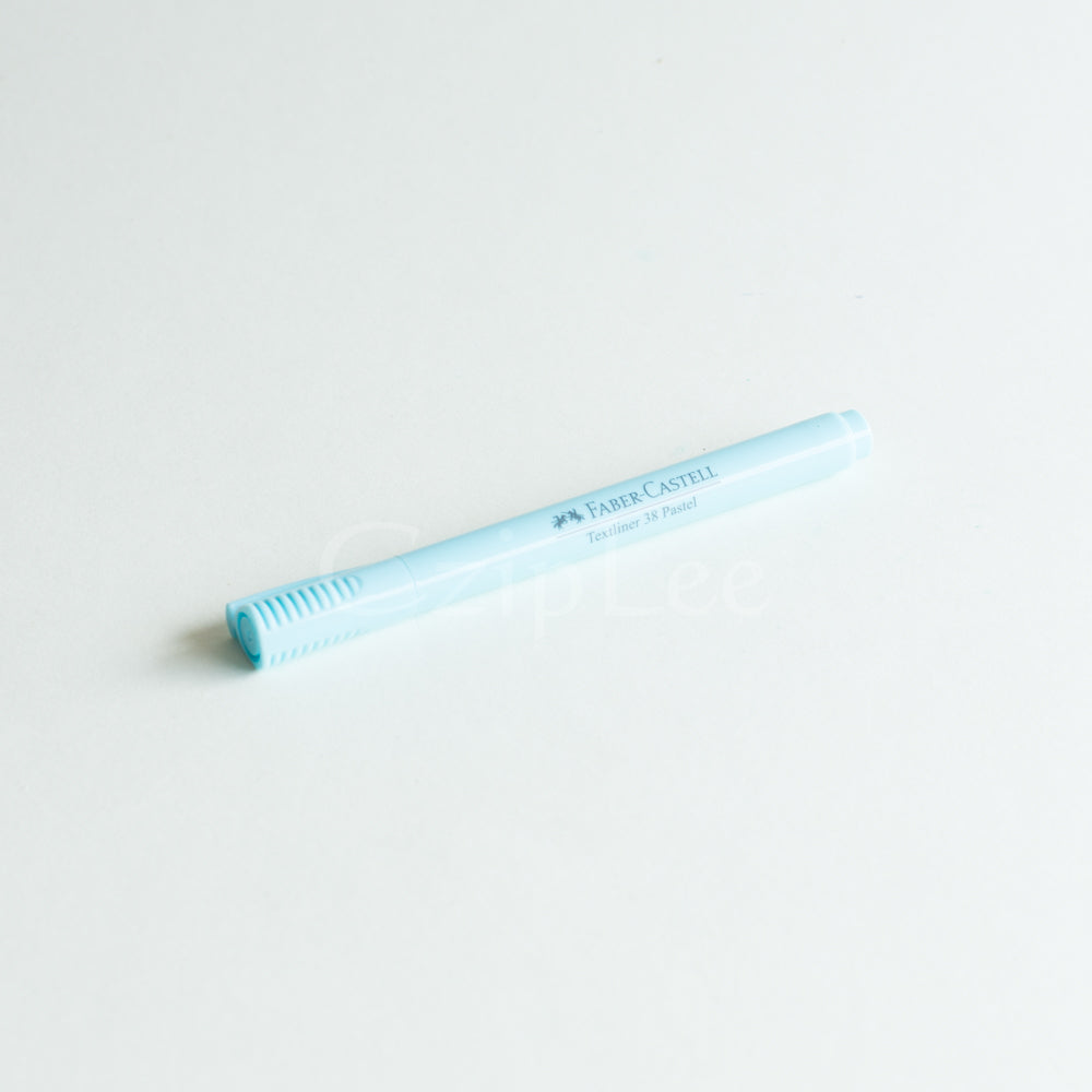 FABER-CASTELL Textliner 38 Pastel 158114 Sky Blue 1s Default Title
