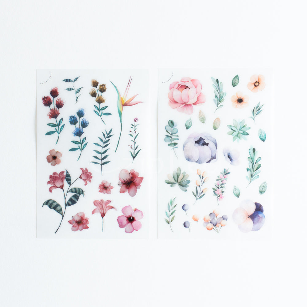 MU Print-On Sticker 2s 011-Summer Garden