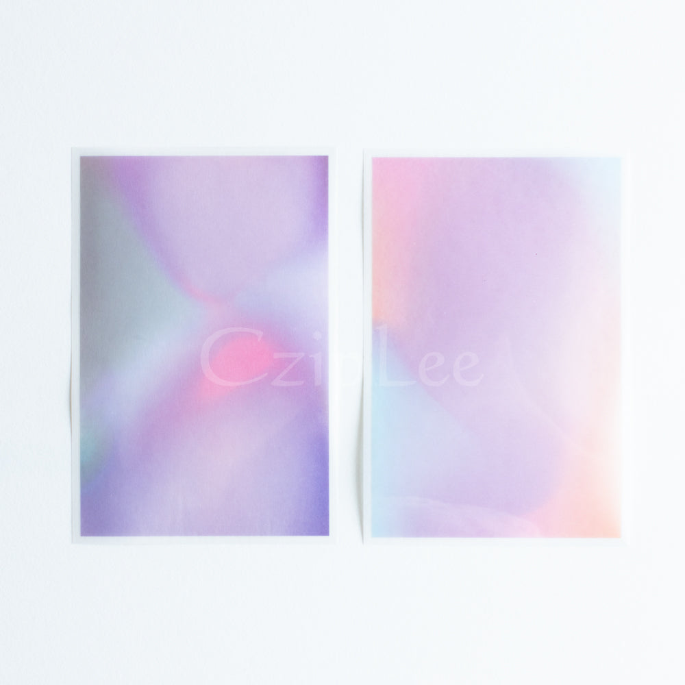 MU Print-On Sticker 2s 006-Romantic Aurora