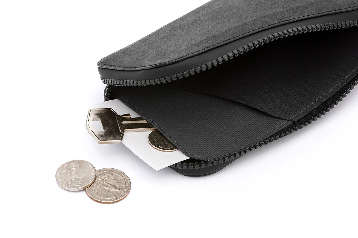 BELLROY All-Condition Phone Pocket Leather Charcoal