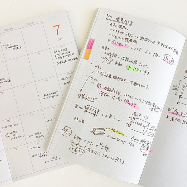 KOKUYO Numbered Notebook 3mm Grid Default Title