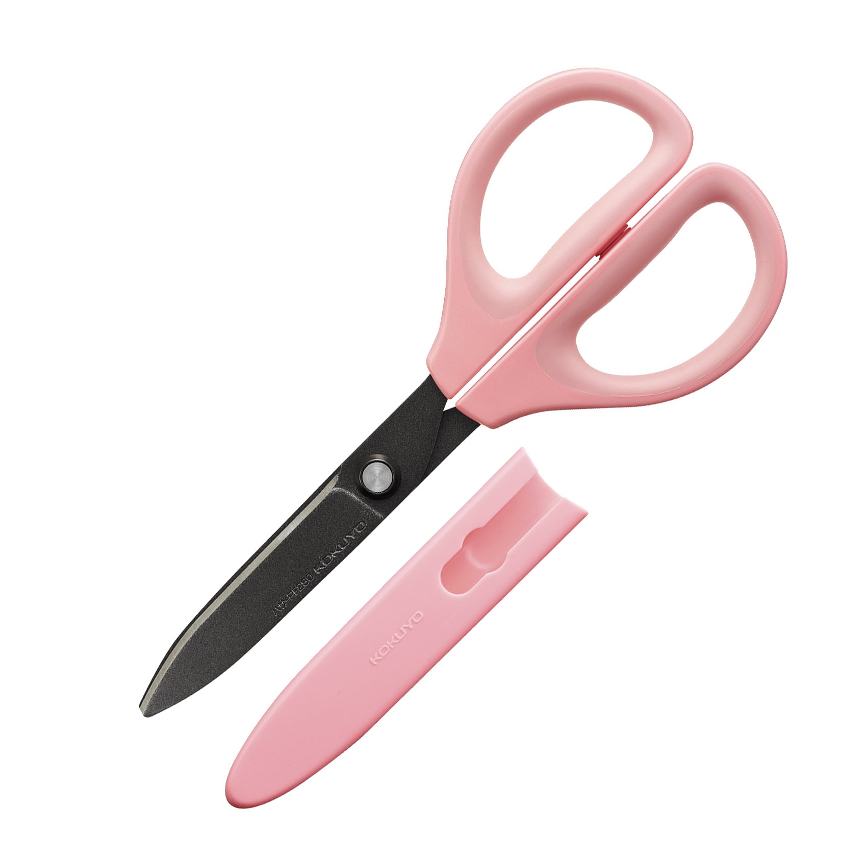 KOKUYO Saxa Scissors 17cm Glueless-Pink Default Title