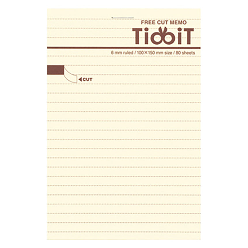 KOKUYO Design Award Tidbit Memo Pad 150x110mm Ruled Default Title
