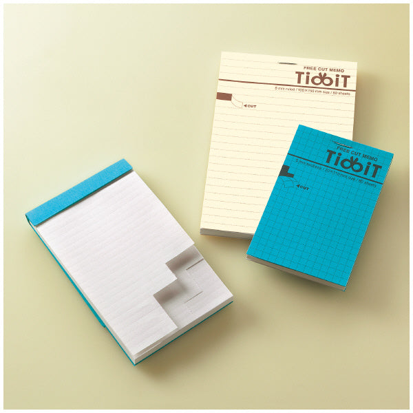 KOKUYO Design Award Tidbit Memo Pad 130x80mm 5mm Grid Default Title