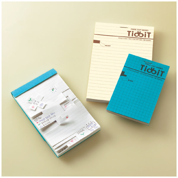 KOKUYO Design Award Tidbit Memo Pad 130x80mm 5mm Grid Default Title