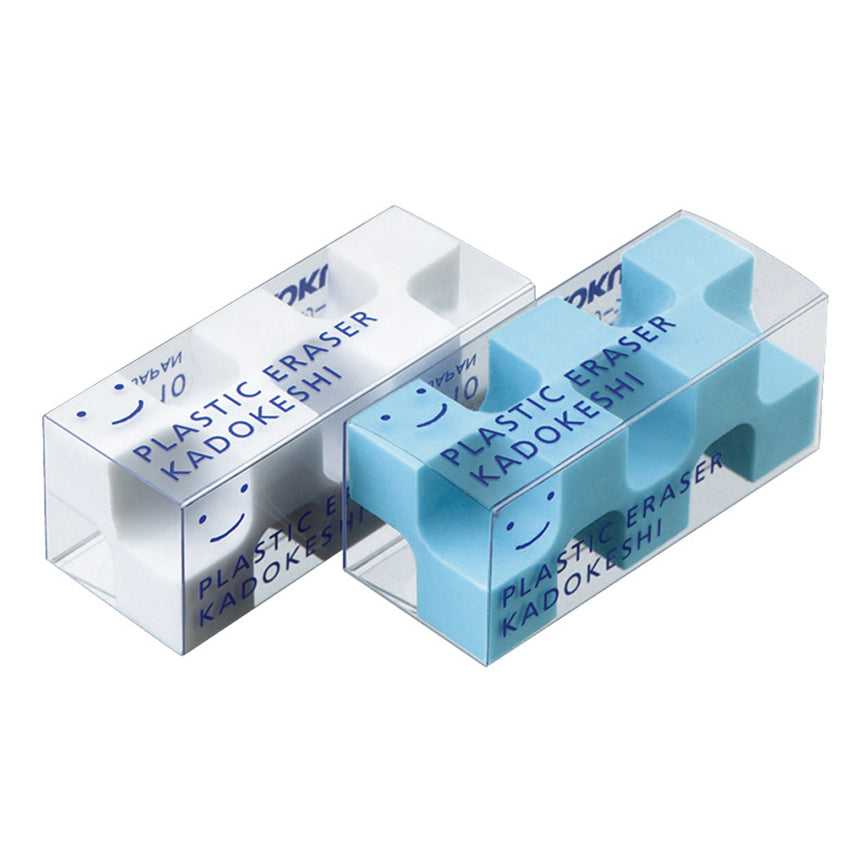 KOKUYO DA Kadokeshi Eraser S White & Blue Default Title