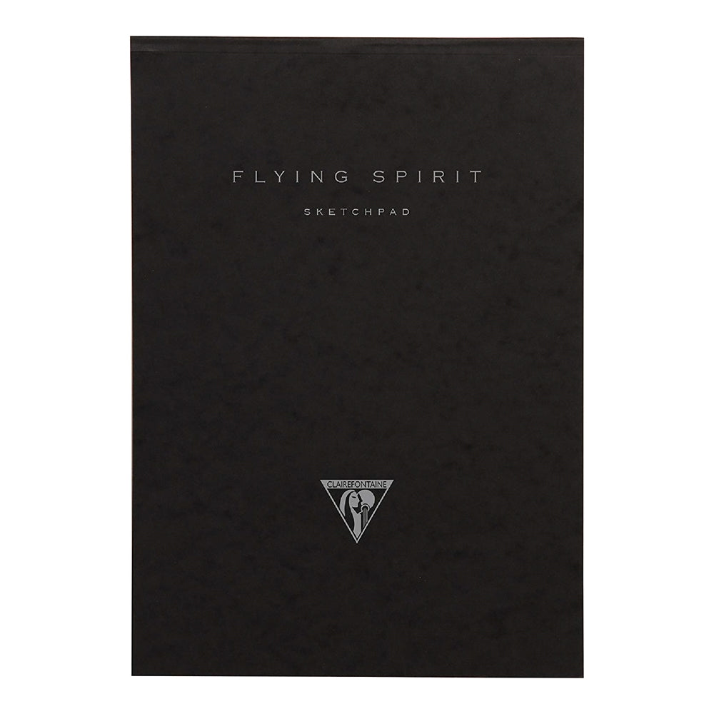 CLAIREFONTAINE Flying Spirit Sketchpad A4 60s Black Default Title