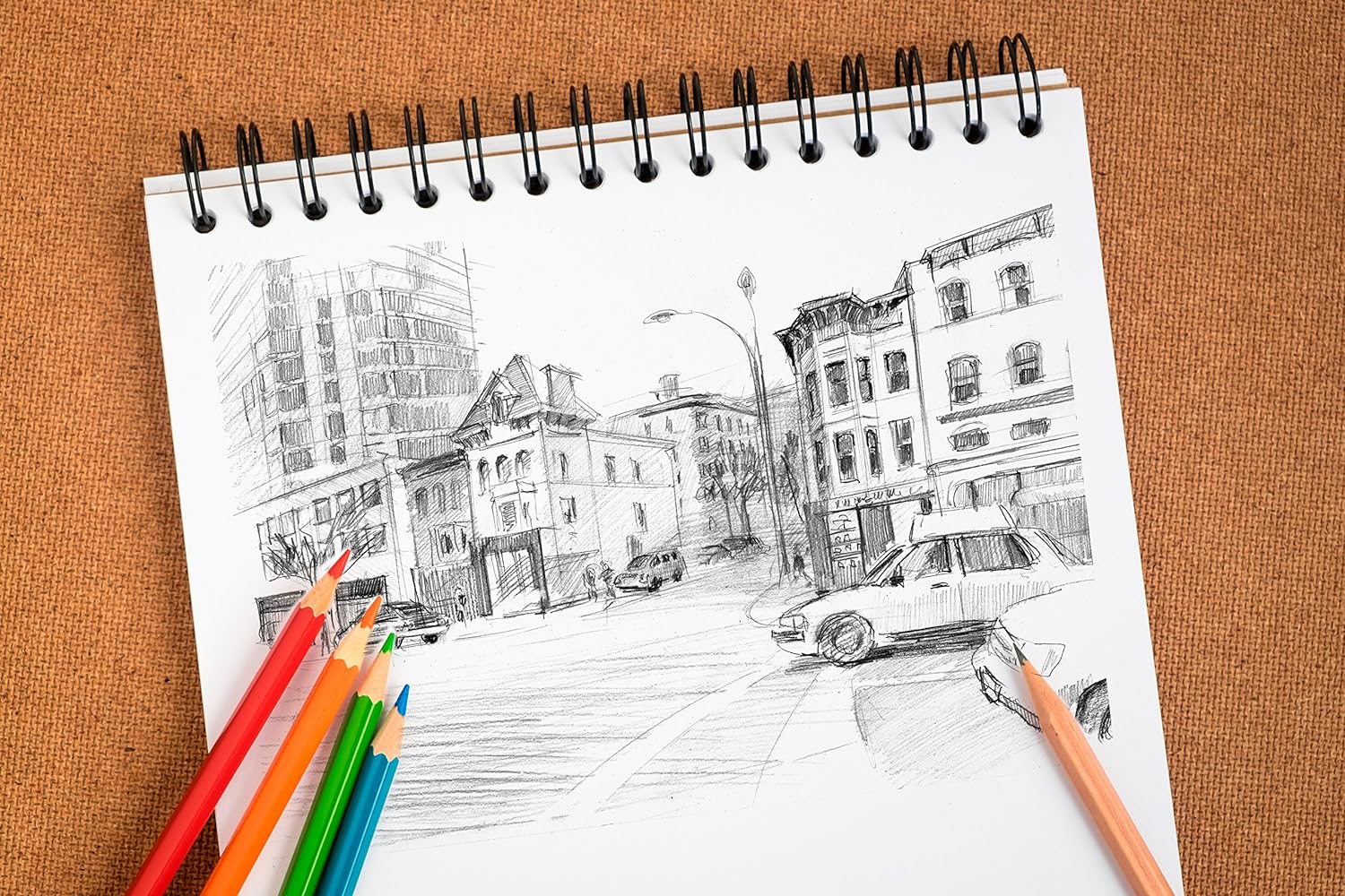 CLAIREFONTAINE Sketch Wirebound A2 90g 50s Ivory