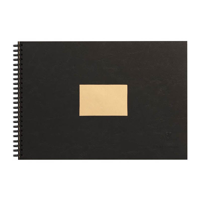 CLAIREFONTAINE Kraft Wirebound Album A4 90g 60s Brown Default Title