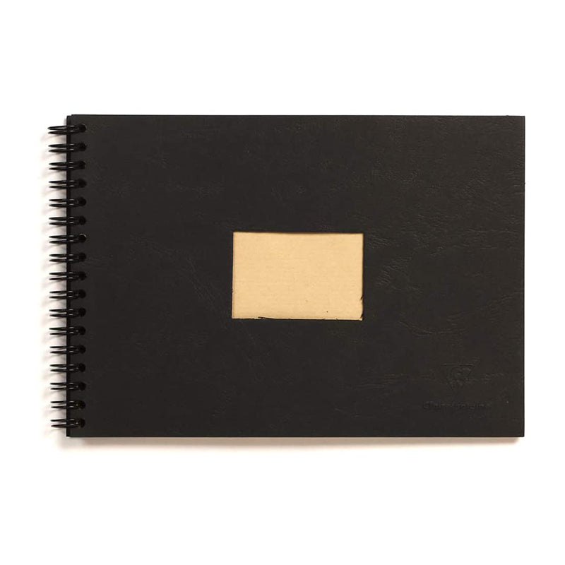 CLAIREFONTAINE Kraft Wirebound Album A5 90g 60s Brown Default Title