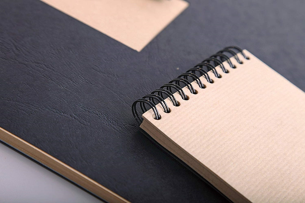 CLAIREFONTAINE Kraft Wirebound Album A5 90g 60s Brown Default Title