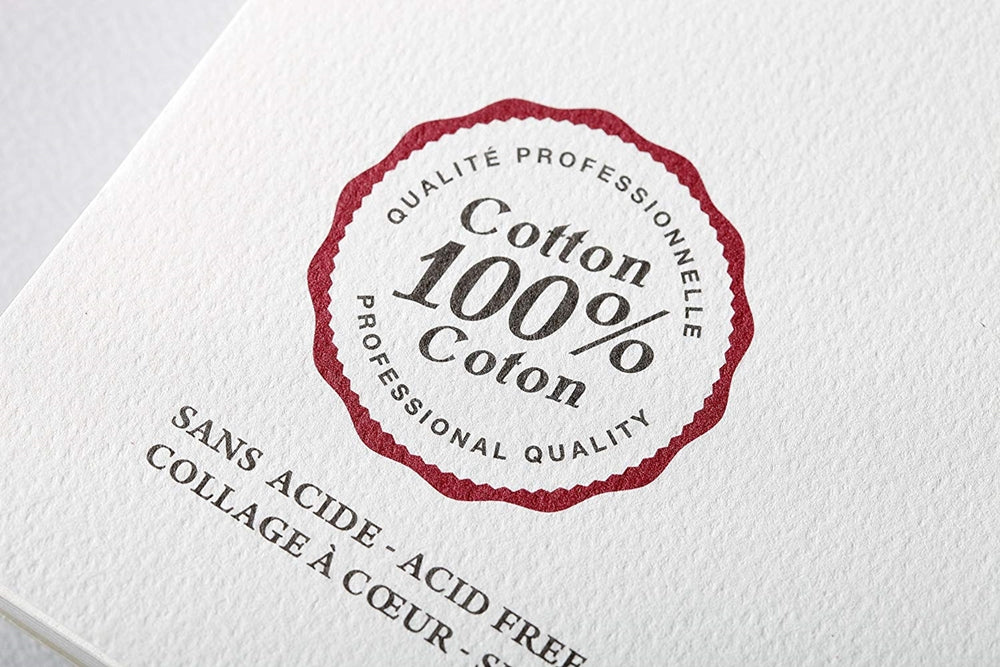 CLAIREFONTAINE Fontaine 4 Sides Cold Pressed 640g 18x26cm 10s Default Title