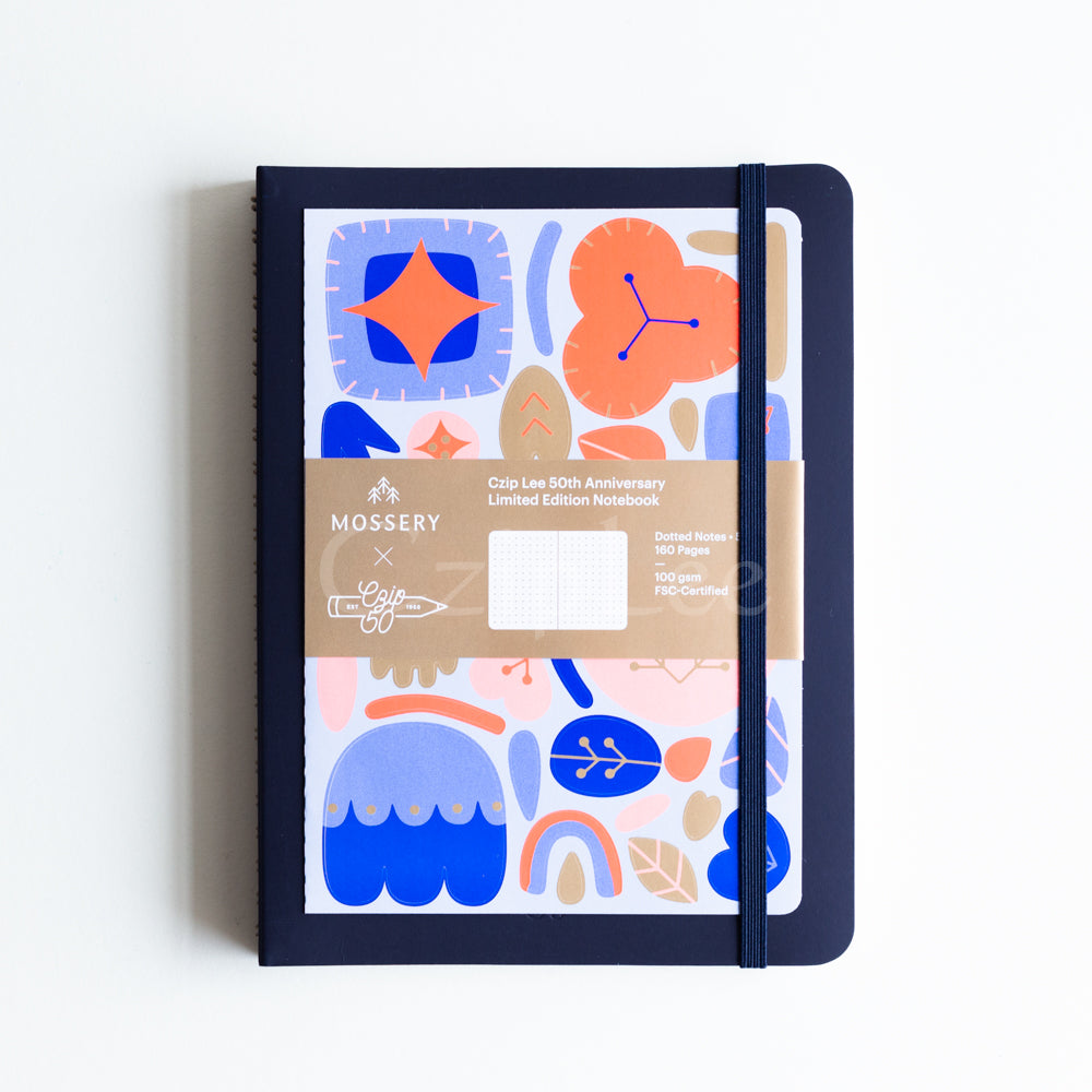 MOSSERY x Czip50 Dark Blue Dotted Notes 1218814