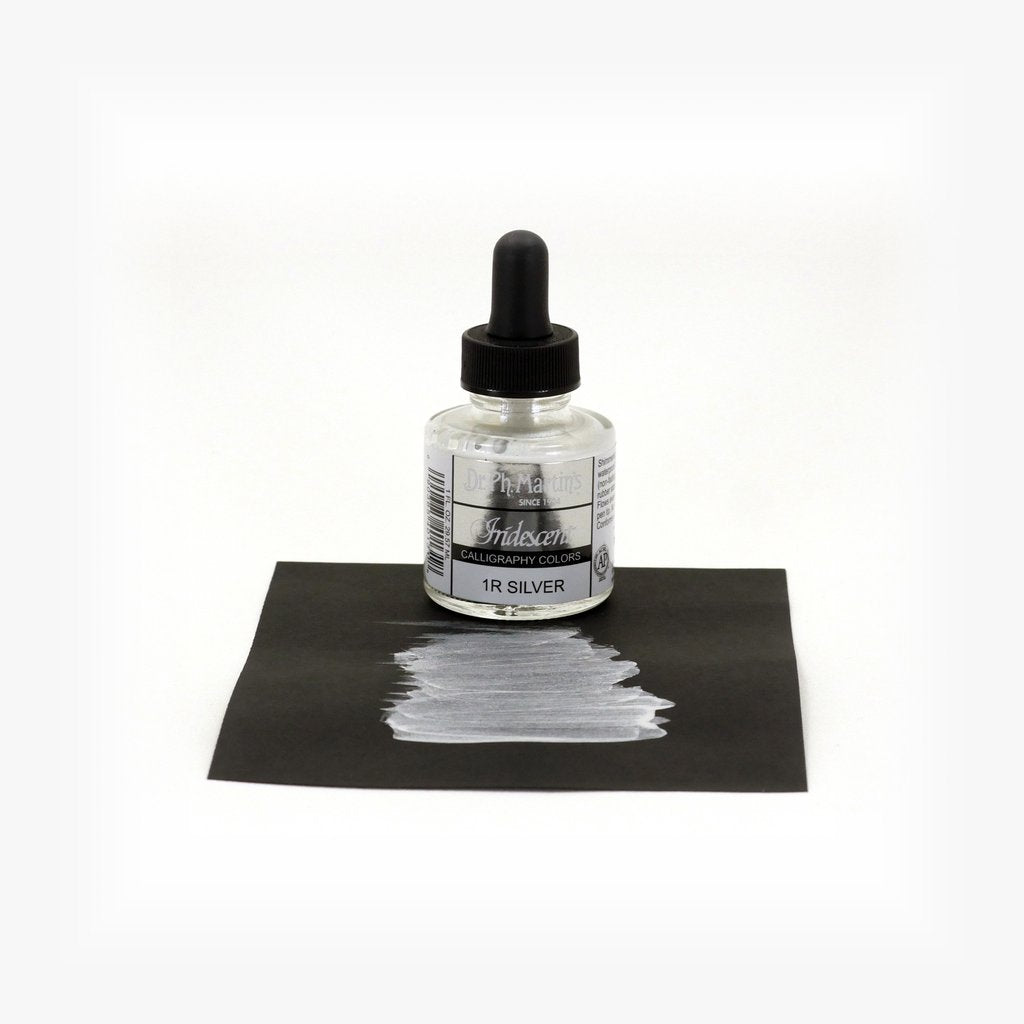 DR.PH.MARTINS Iridescent Calli. Ink 30ml Silver