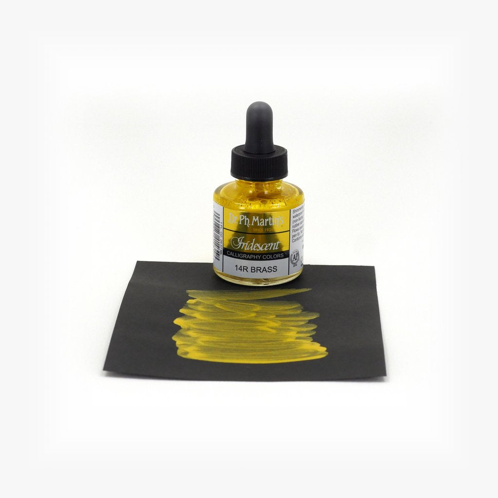 DR.PH.MARTINS Iridescent Calligraphy Ink 30ml Brass