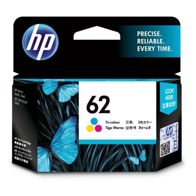 HP Ink Cartridge 62 Tri-Colour