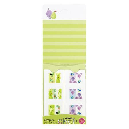 KOKUYO choi+ Seal-Grapes & Kiwi 30s Default Title