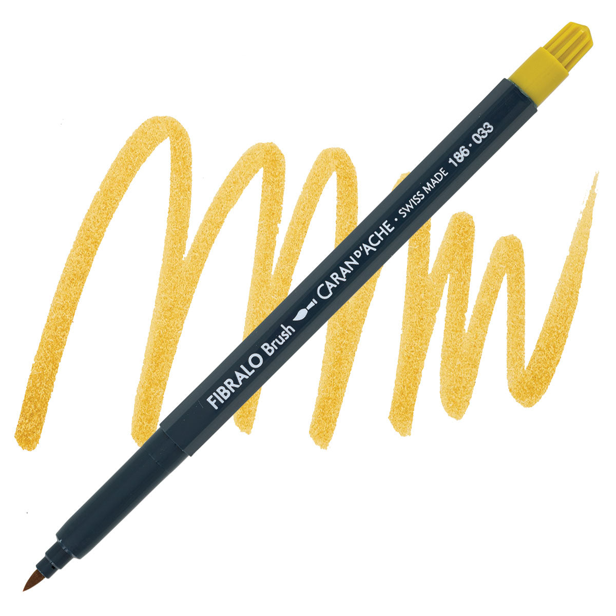 CARAN D'ACHE Fibralo Brush Golden Ochre Default Title