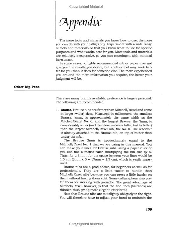 Calligraphy in 10 Easy Lessons ELEANOR WINTERS Default Title