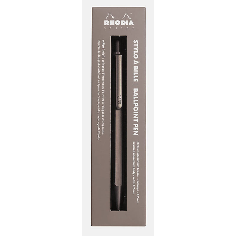 RHODIA ScRipt 0.7mm Ball Pen Rosewood Default Title