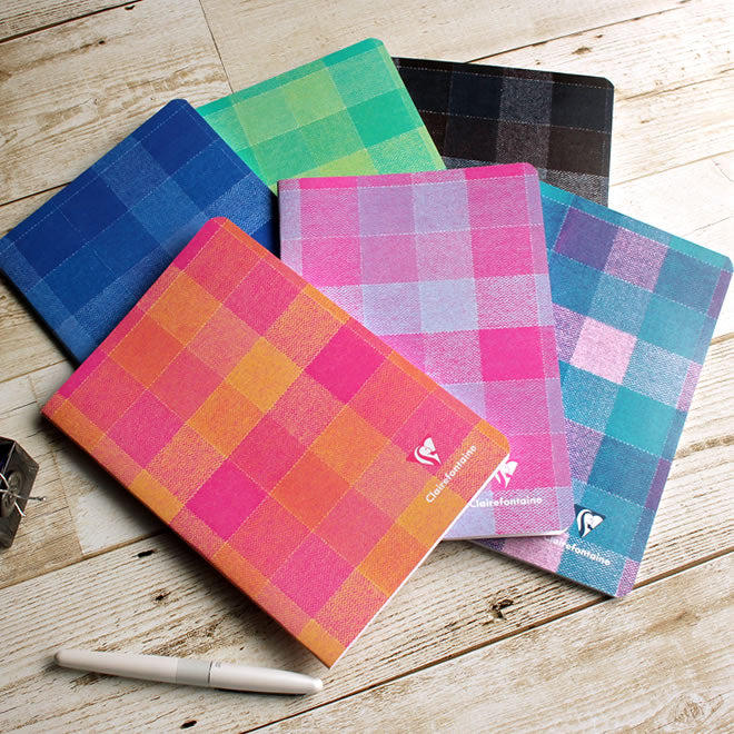 CLAIREFONTAINE Madras A5 Ruled Blue-Pink Default Title