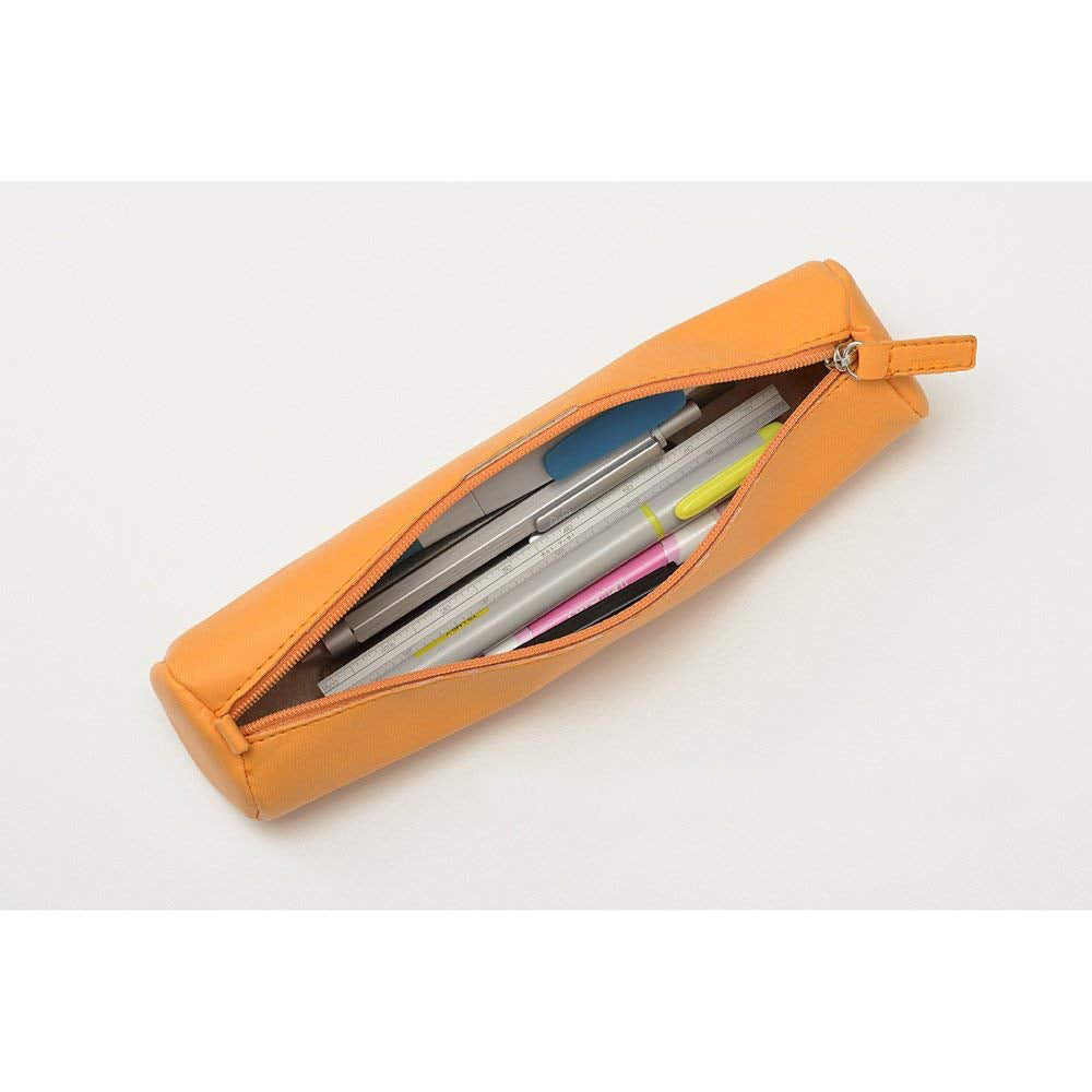 RHODIArama Round Pencil Case Orange Default Title