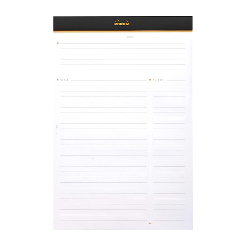 RHODIA Basics Meeting Pad No.19 A4+ 210x318mm Black Default Title