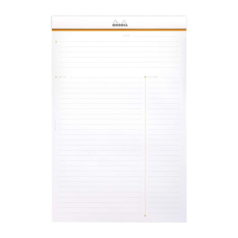 RHODIA Basics Meeting Pad No.19 A4+ 210x318mm White Default Title