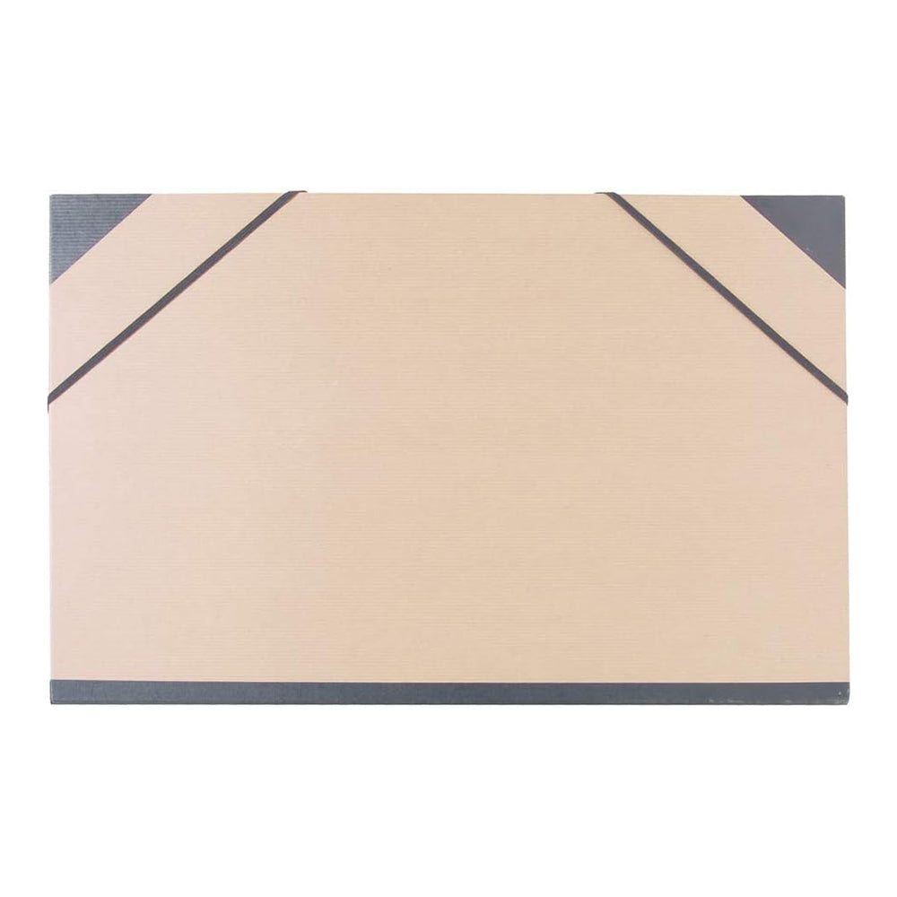 CLAIREFONTAINE Kraft Art Folders With Elastics A3+ 32x45cm Brown
