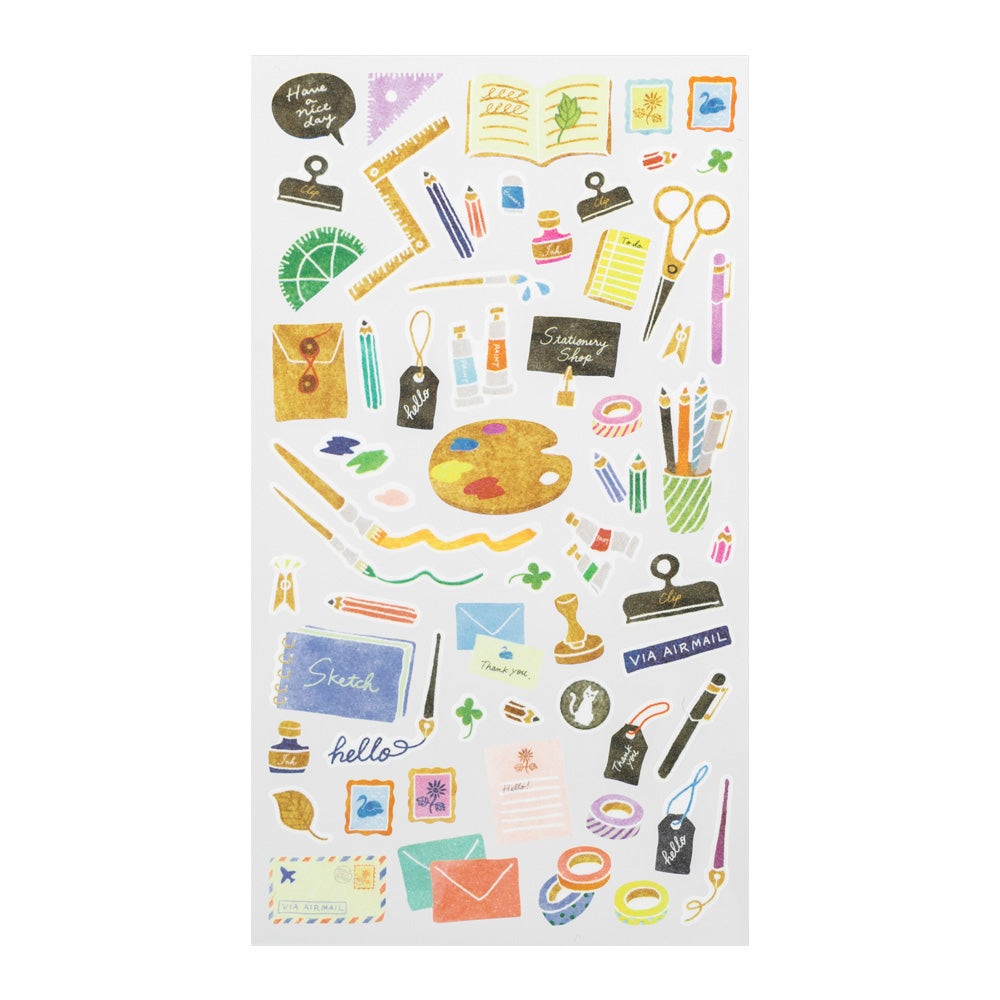 MIDORI Sticker Marché 2380 Stationery