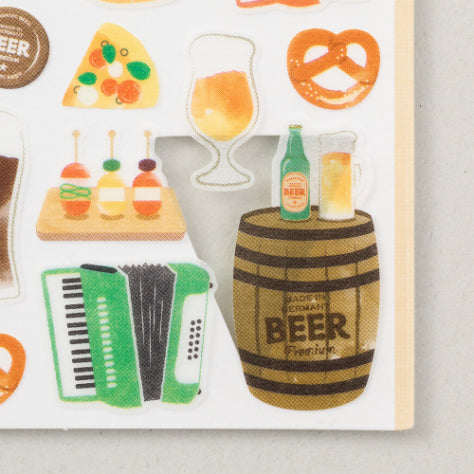 MIDORI Sticker Marché 2373 Beer