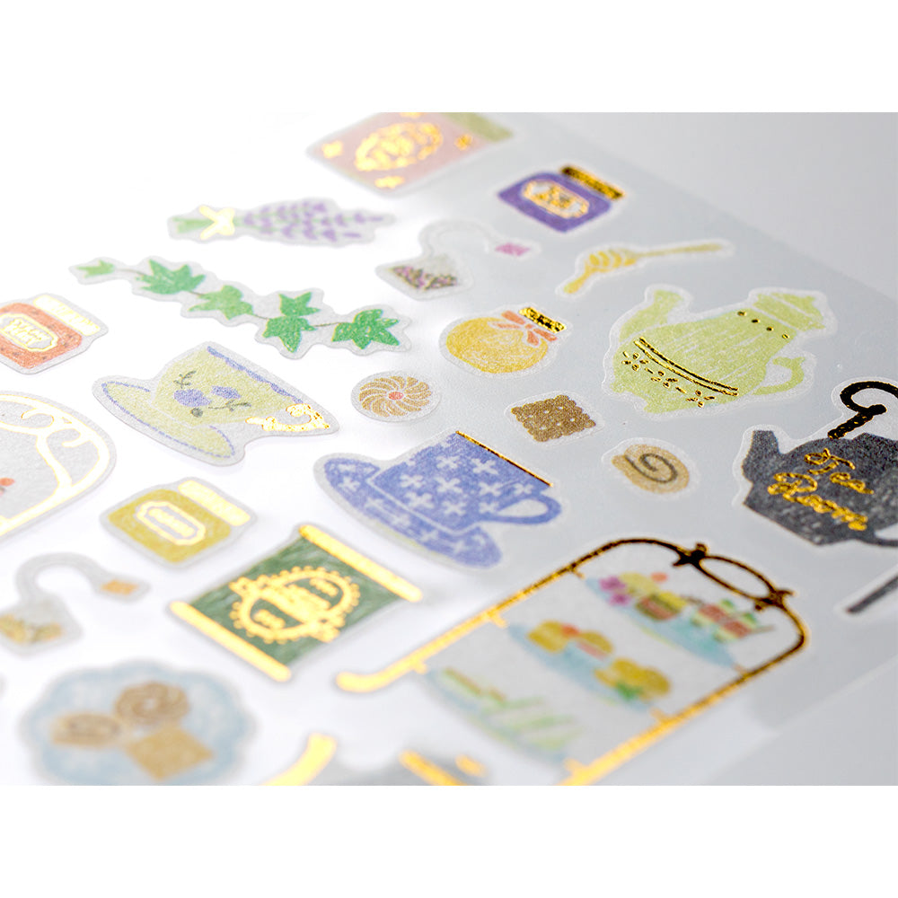 MIDORI Sticker Marché 2372 Tea