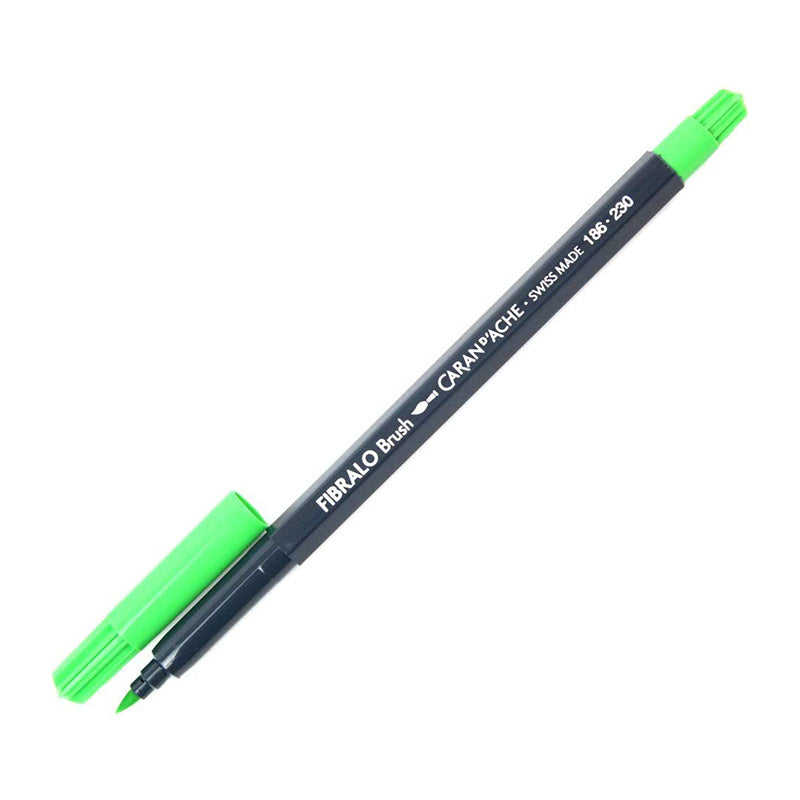 CARAN D'ACHE Fibralo Brush Yellow Green