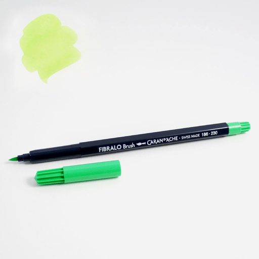 CARAN D'ACHE Fibralo Brush Yellow Green