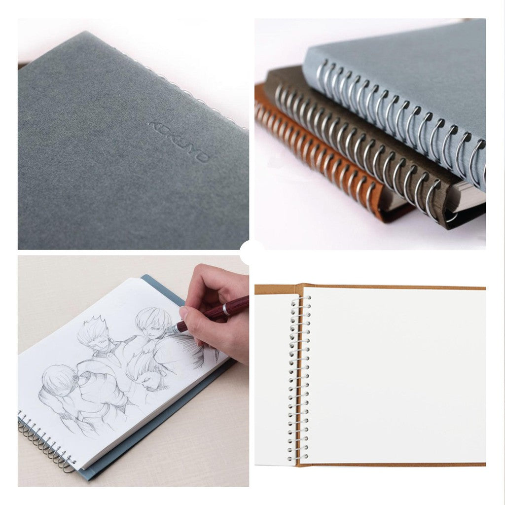 KOKUYO Campus Spiral Ring Notebook 130x190mm Brown Default Title