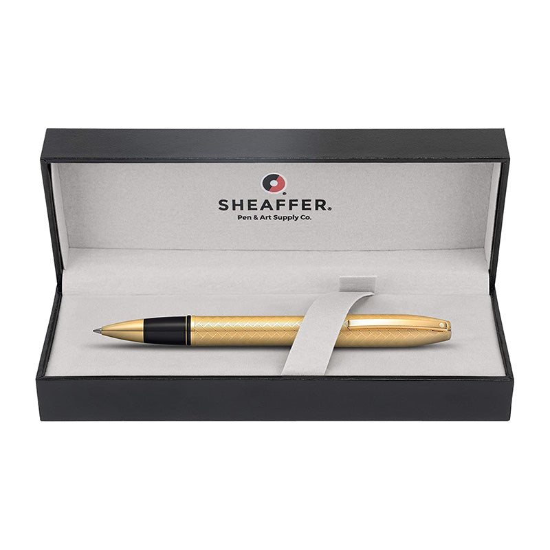 SHEAFFER 9301 Legacy Brushed Gold Plated Rollerball