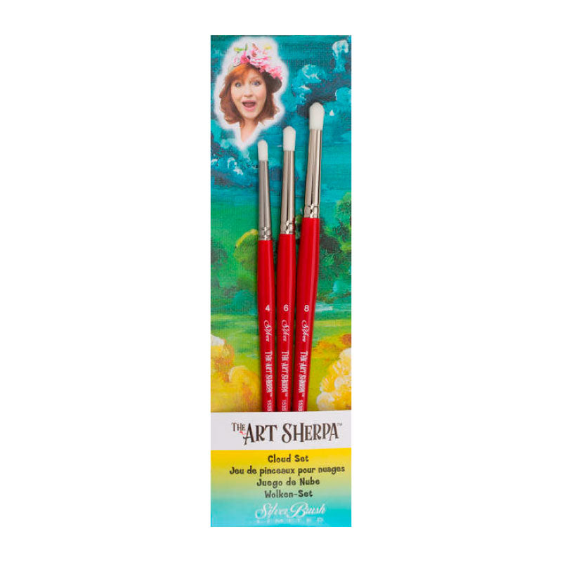 SILVER BRUSH The Art Sherpa Cloud Set