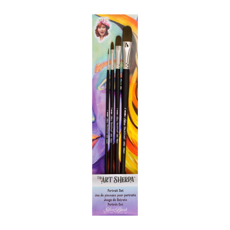 SILVER BRUSH The Art Sherpa Portrait Brush Set