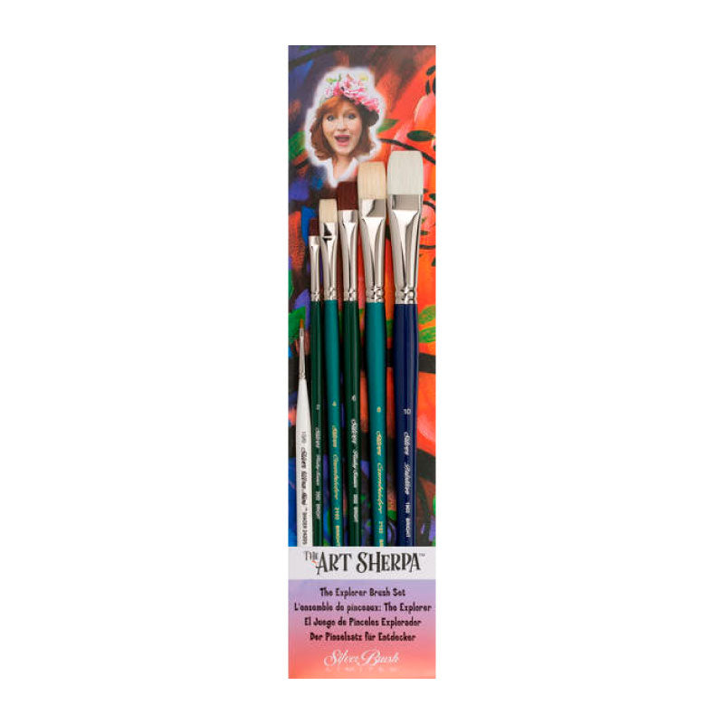 SILVER BRUSH The Art Sherpa Explorer Brush Set