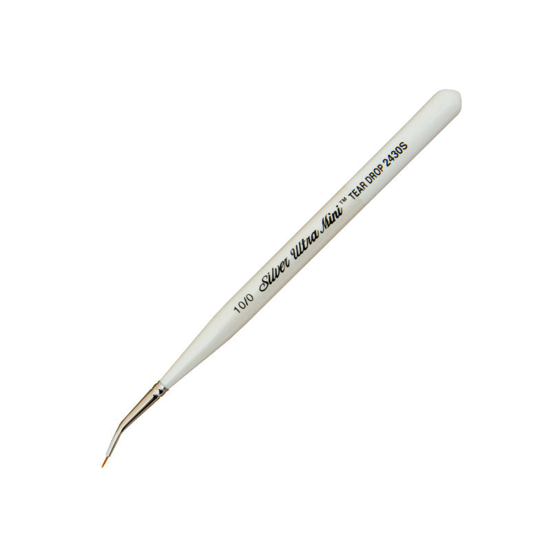 SILVER BRUSH Ultra Mini 2430S Tear Drop 10/0